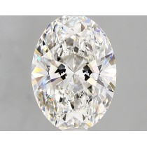 Lab Created 2.31 Carat G-VS1 Oval Diamond