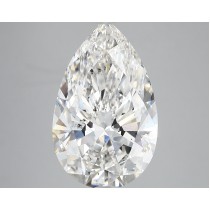 Lab Created 6.02 Carat G-SI1 Pear Shaped Diamond Lab Created 6.02 Carat G-SI1 Pear Shaped Diamond