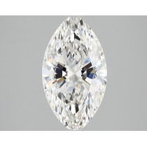 Lab Created 2.22 Carat F-VS1 Marquise Cut Diamond