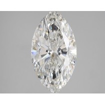 Lab Created 4.02 Carat H-SI1 Marquise Cut Diamond