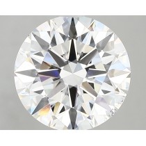 Lab Created 3.71 Carat F-SI1 Round Diamond Lab Created 3.71 Carat F-SI1 Round Diamond