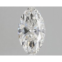 Lab Created 1.51 Carat G-SI1 Marquise Cut Diamond Lab Created 1.51 Carat G-SI1 Marquise Cut Diamond