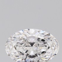 Lab Created 1.63 Carat E-SI1 Oval Diamond