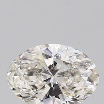 Lab Created 1.39 Carat H-VS1 Oval Diamond