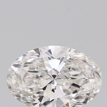 Lab Created 1.60 Carat G-VVS2 Oval Diamond