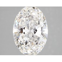 Lab Created 2.11 Carat G-VS1 Oval Diamond