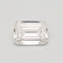 Lab Created 0.57 Carat E-VS1 Emerald Cut Diamond Lab Created 0.57 Carat E-VS1 Emerald Cut Diamond