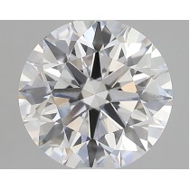 Lab Created 2.36 Carat E-VS2 Round Diamond
