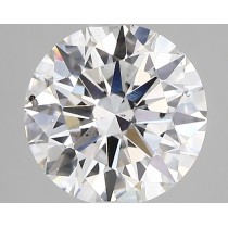 Lab Created 2.68 Carat F-SI1 Round Diamond Lab Created 2.68 Carat F-SI1 Round Diamond