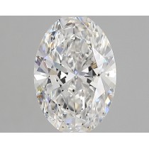 Lab Created 2.04 Carat F-SI1 Oval Diamond