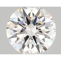 Lab Created 2.08 Carat F-VS1 Round Diamond
