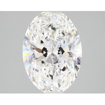 Lab Created 2.41 Carat F-VS1 Oval Diamond