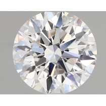 Lab Created 1.74 Carat E-VS2 Round Diamond