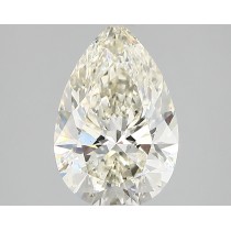 Lab Created 2.01 Carat J-SI1 Pear Shaped Diamond