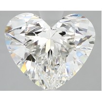Lab Created 3.17 Carat H-SI1 Heart Shaped Diamond Lab Created 3.17 Carat H-SI1 Heart Shaped Diamond
