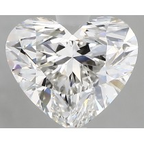 Lab Created 2.93 Carat G-VS1 Heart Shaped Diamond