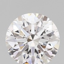 Lab Created 1.77 Carat E-SI1 Round Diamond