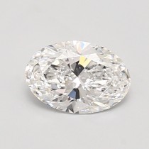 Lab Created 0.91 Carat D-SI1 Oval Diamond Lab Created 0.91 Carat D-SI1 Oval Diamond