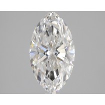 Lab Created 2.43 Carat G-VVS2 Marquise Cut Diamond