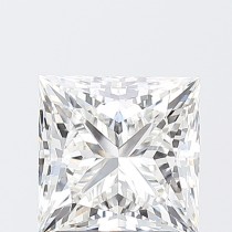 Lab Created 2.62 Carat G-VS1 Princess Cut Diamond Lab Created 2.62 Carat G-VS1 Princess Cut Diamond