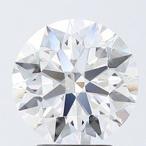 Lab Created 3.62 Carat F-VS1 Round Diamond Lab Created 3.62 Carat F-VS1 Round Diamond