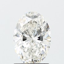 Lab Created 1.31 Carat G-VS1 Oval Diamond