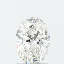 Lab Created 1.20 Carat G-VVS2 Oval Diamond