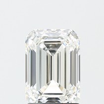 Lab Created 2.11 Carat F-VS1 Emerald Cut Diamond Lab Created 2.11 Carat F-VS1 Emerald Cut Diamond