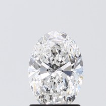 Lab Created 1.39 Carat E-VS2 Oval Diamond