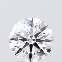 Lab Created 2.23 Carat G-VS1 Round Diamond