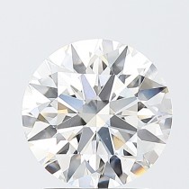 Lab Created 2.20 Carat G-VS1 Round Diamond