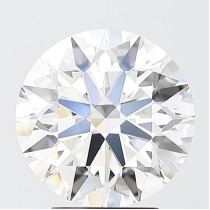 Lab Created 3.61 Carat G-VVS2 Round Diamond