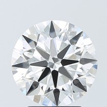 Lab Created 3.07 Carat F-VS1 Round Diamond Lab Created 3.07 Carat F-VS1 Round Diamond