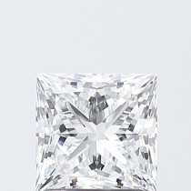 Lab Created 1.72 Carat E-VS1 Princess Cut Diamond Certified By IGI