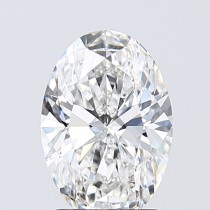 Lab Created 2.17 Carat E-VS1 Oval Diamond Lab Created 2.17 Carat E-VS1 Oval Diamond