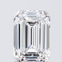 Lab Created 2.20 Carat E-VS1 Emerald Cut Diamond