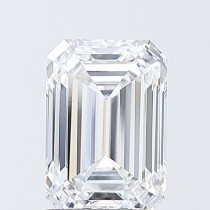 Lab Created 2.19 Carat E-VS1 Emerald Cut Diamond