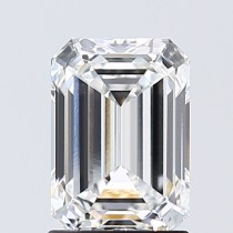 Lab Created 1.92 Carat E-VS1 Emerald Cut Diamond Lab Created 1.92 Carat E-VS1 Emerald Cut Diamond