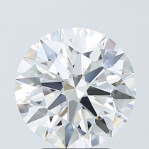 Lab Created 4.12 Carat F-VS1 Round Diamond
