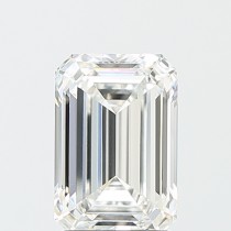 Lab Created 2.23 Carat F-VVS2 Emerald Cut Diamond Lab Created 2.23 Carat F-VVS2 Emerald Cut Diamond