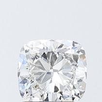 Lab Created 1.36 Carat F-VVS2 Cushion Cut Diamond