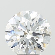 Lab Created 3.69 Carat F-VS1 Round Diamond