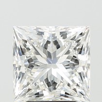 Lab Created 4.22 Carat G-VS1 Princess Cut Diamond Lab Created 4.22 Carat G-VS1 Princess Cut Diamond