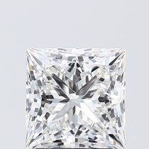 Lab Created 2.51 Carat F-VS1 Princess Cut Diamond