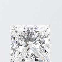 Lab Created 2.50 Carat E-VS1 Princess Cut Diamond