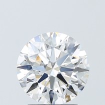 Lab Created 2.27 Carat E-VS1 Round Diamond