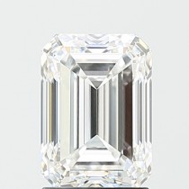 Lab Created 2.31 Carat E-VVS2 Emerald Cut Diamond Lab Created 2.31 Carat E-VVS2 Emerald Cut Diamond