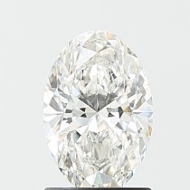 Lab Created 1.28 Carat F-VVS2 Oval Diamond