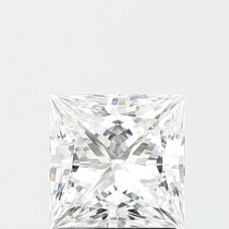 Lab Created 1.61 Carat E-VS1 Princess Cut Diamond