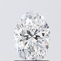 Lab Created 1.23 Carat D-VS1 Oval Diamond